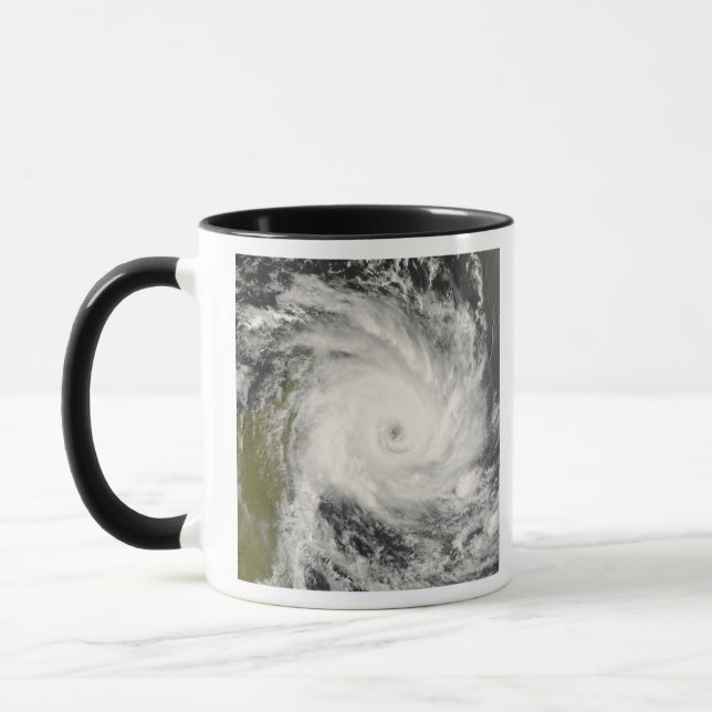 Tropical Cyclone Ivan over Madagascar Mug (Left)
