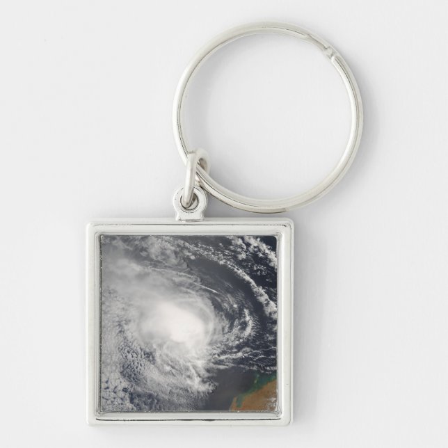 Tropical Cyclone Jacob approaching Australia Key Ring (Front)