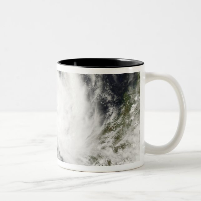Tropical Cyclone Jokwe Two-Tone Coffee Mug (Right)