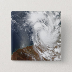 Tropical Cyclone Laurence 15 Cm Square Badge