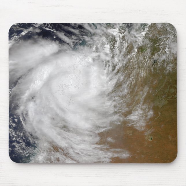 Tropical Cyclone Magda coming ashore in Austral Mouse Pad (Front)