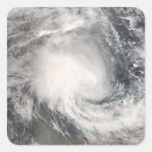 Tropical Cyclone Nicholas approaching Australia Square Sticker