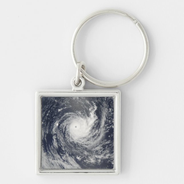 Tropical Cyclone Wilma Key Ring (Front)