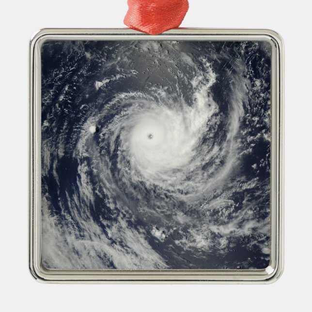 Tropical Cyclone Wilma Metal Tree Decoration (Front)