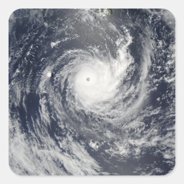 Tropical Cyclone Wilma Square Sticker (Front)