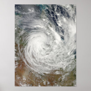 Tropical Cyclone Yasi over Australia 2 Poster