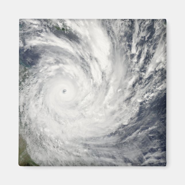 Tropical Cyclone Yasi over Australia Magnet (Front)