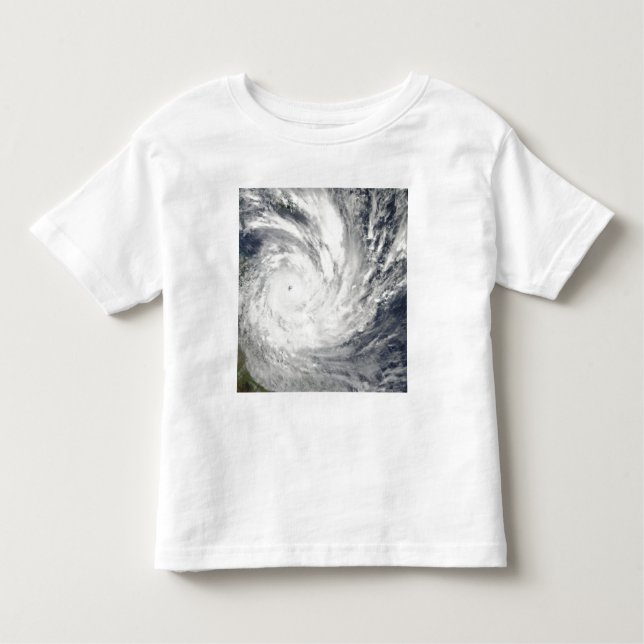 Tropical Cyclone Yasi over Australia Toddler T-Shirt (Front)
