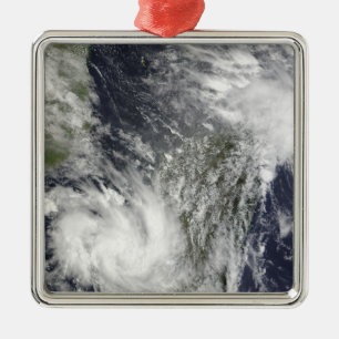 Tropical Cyclones Eric and Fanele Metal Tree Decoration