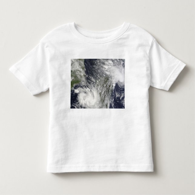 Tropical Cyclones Eric and Fanele Toddler T-Shirt (Front)