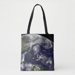 Tropical Cyclones Katia, Lee, Maria And Nate. Tote Bag