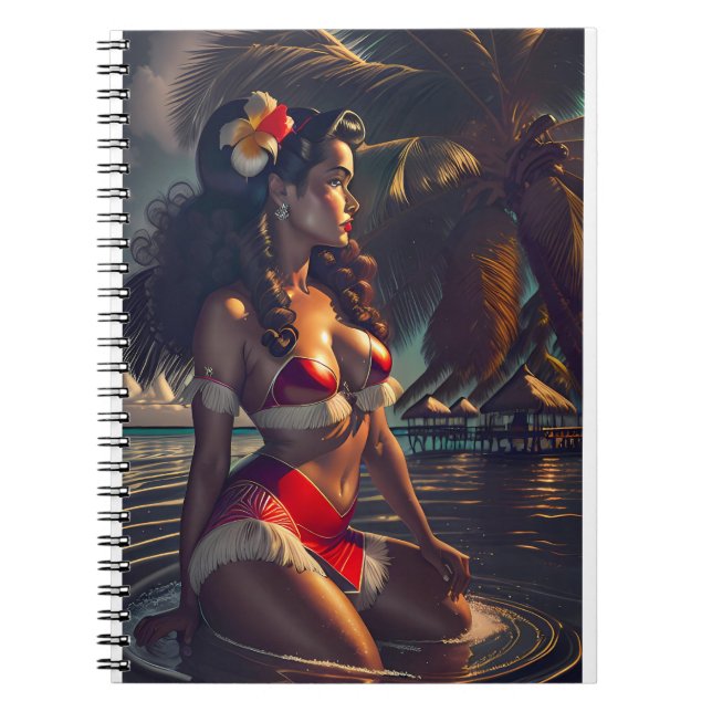 Tropical Dawn Notebook (Front)