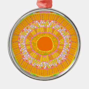 Tropical Del Sol - Arizona sun Metal Ornament