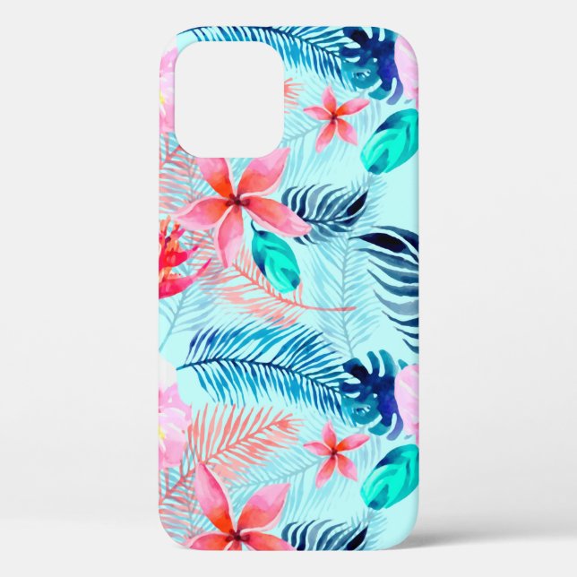 Tropical digital paper background Case-Mate iPhone case (Back)