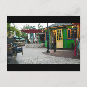 Tropical Dining Postcard