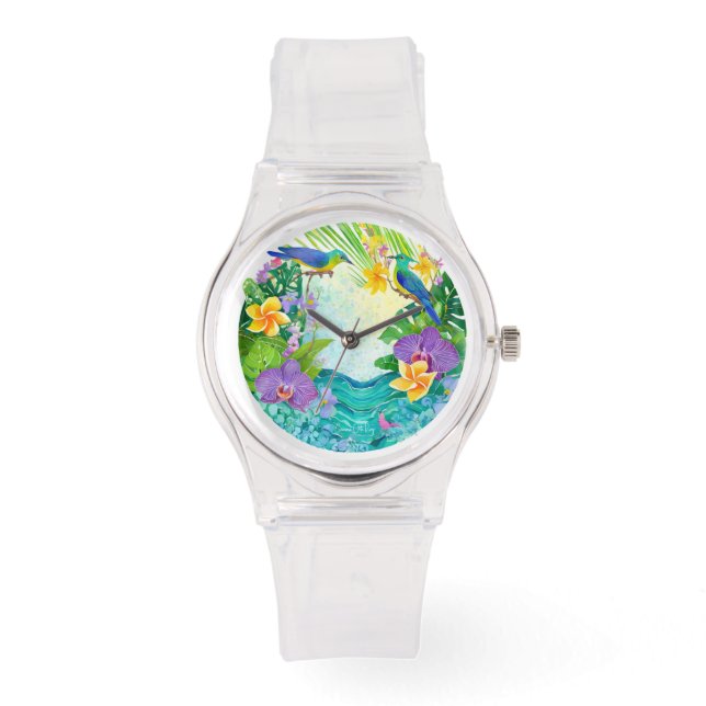 Tropical dream eWatch Watch (Front)