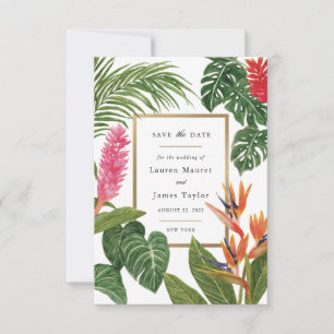 Tropical Dream Save The Date