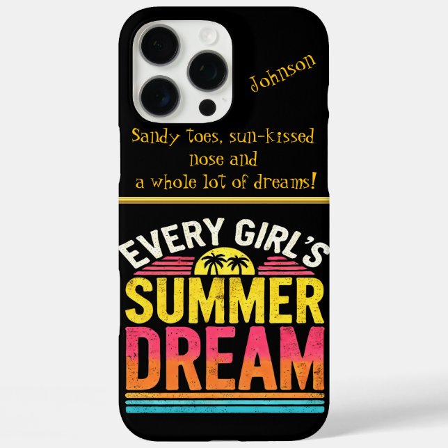 Tropical Dreams Graphic  Case-Mate iPhone Case (Back)