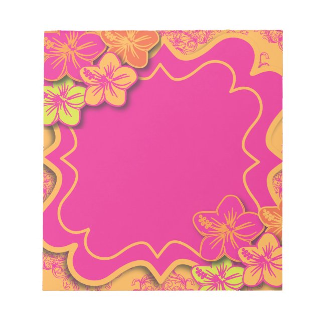 Tropical Dreams Notepad (Front)