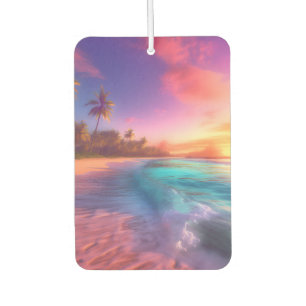 Tropical Dreamscape Car Air Freshener