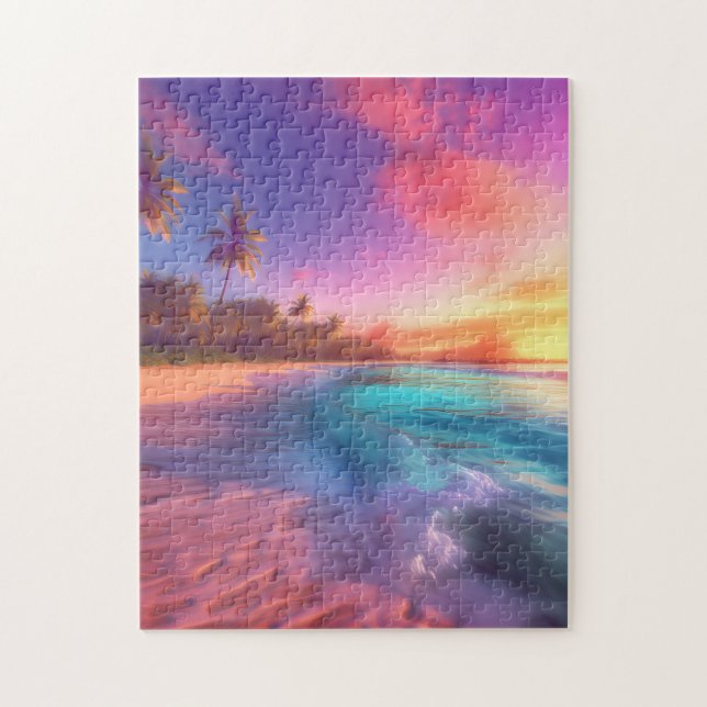 Tropical Dreamscape Jigsaw Puzzle (Vertical)