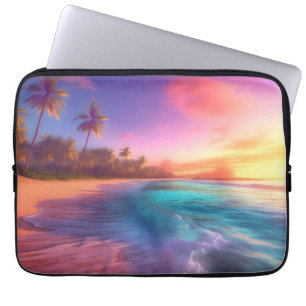Tropical Dreamscape Laptop Sleeve