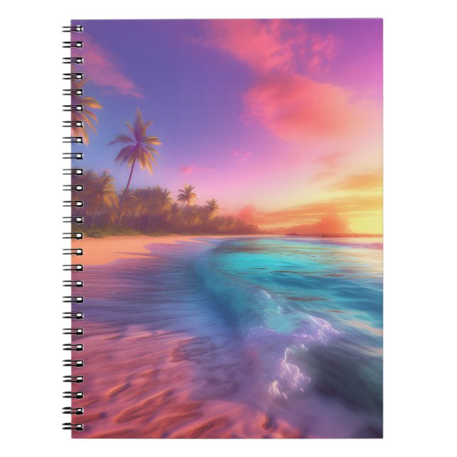 Tropical Dreamscape Notebook (Front)