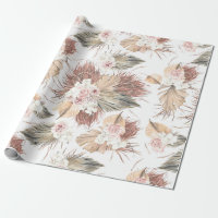 Tropical Dried Palm Leaves Foliage Floral Exotic