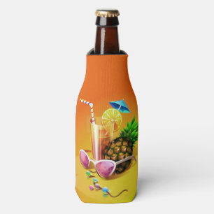 Tropical Drink custom name bottle cooler