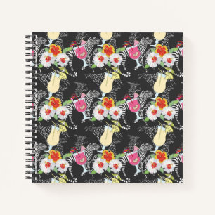 Tropical Drinks With Animals Notebook