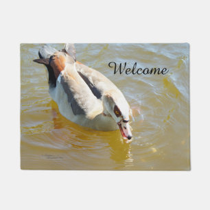 Tropical Duck Welcome Doormat