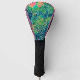 Tropical Echium Plants Golf Head Cover