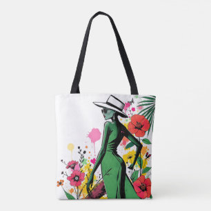 Tropical Elegance Duet Tote Bag