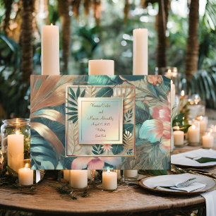 Tropical Elegance Guest Book