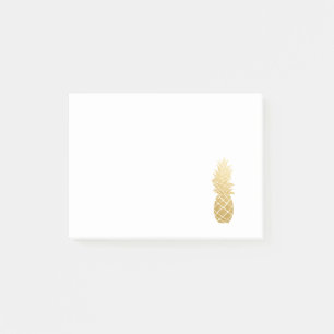 Tropical Elegance   Pineapple Post-it Notes