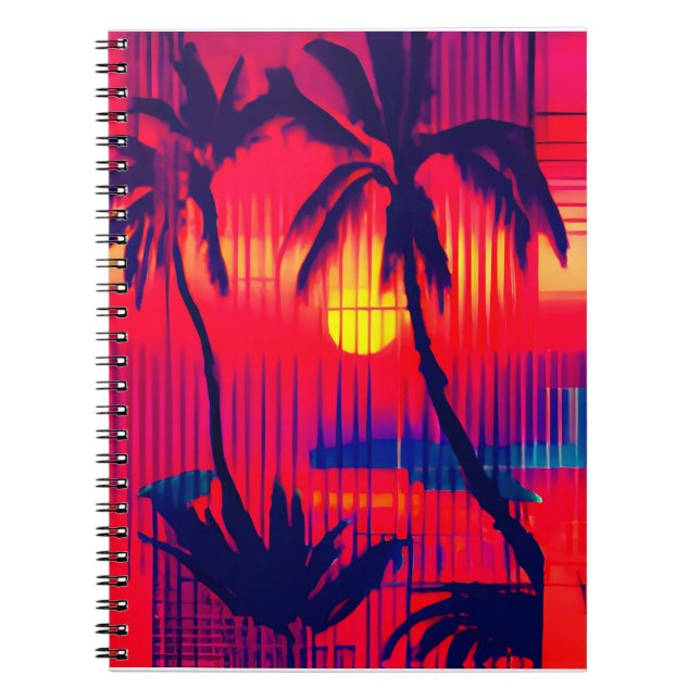 Tropical Escape Fantasy Notebook (Front)