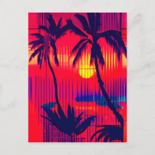 Tropical Escape Fantasy Postcard