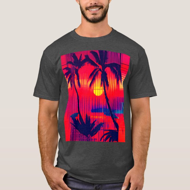 Tropical Escape Fantasy T-Shirt (Front)