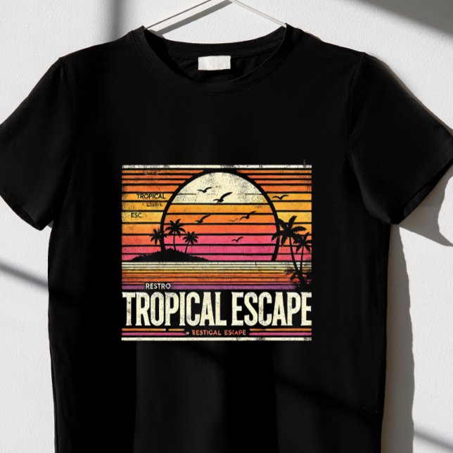 TROPICAL ESCAPE T-Shirt (Creator Uploaded)