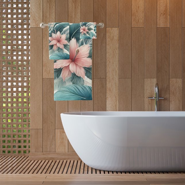 Tropical Essence Bath Towel Set (Creator Uploaded)