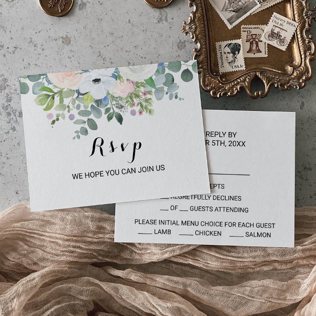 Tropical Eucalyptus Greenery Menu Choice (Creator Uploaded)