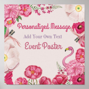 Tropical Event Poster