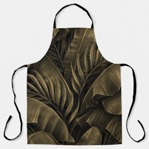 Tropical Exotic: Grunge Golden Nature Apron