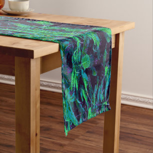 Tropical Fabric Short Table Runner