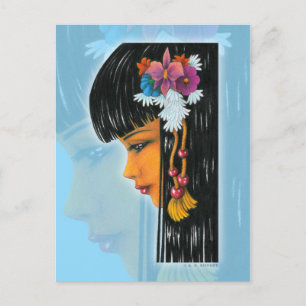 Tropical Faerie Postcard