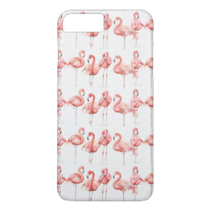 Tropical   Family of Flamingos iPhone 8 Plus/7 Plus Case