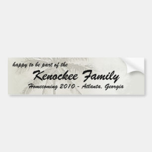 Tropical Family Reunion Bumper Sticker