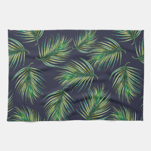Tropical Ferns Tea Towel
