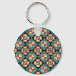 Tropical Fiesta Key Ring