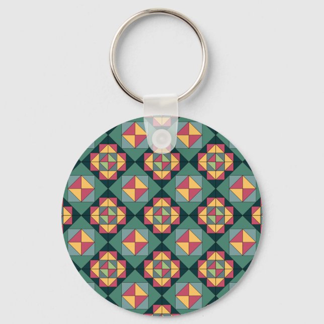Tropical Fiesta Key Ring (Front)